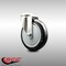 Service Caster 5 Inch 316SS Black Polyurethane Wheel Swivel Bolt Hole Caster SCC-SS316BH20S514-PPUB-BLK - alternate 3